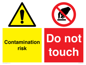 Contamination risk Do not touch